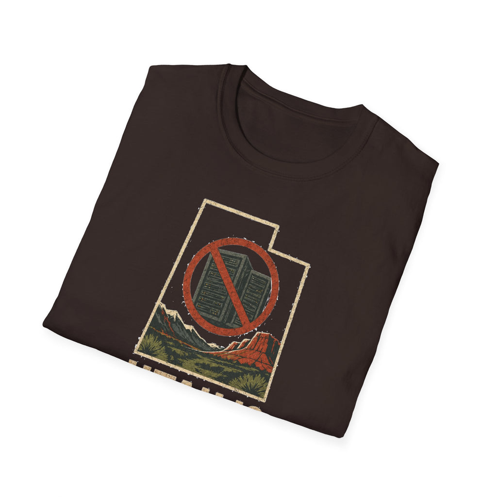 Utah Is Not a Server Farm T-Shirt — Protect Our Land & Water Retro Protest Tee