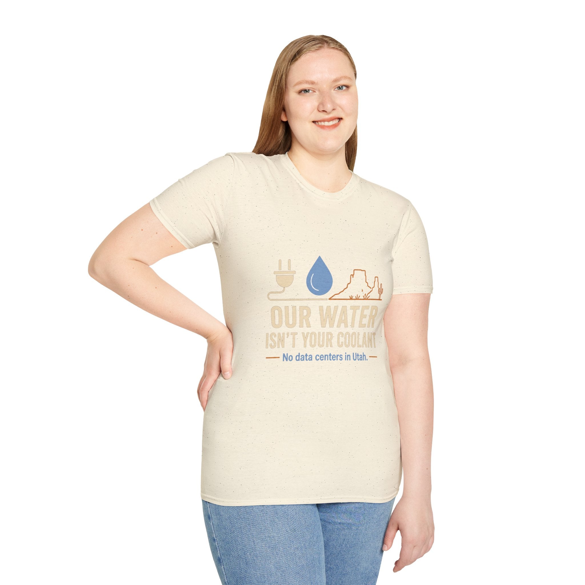 Our Water Isn't Your Coolant T-Shirt — Utah Water Rights Protest Tee