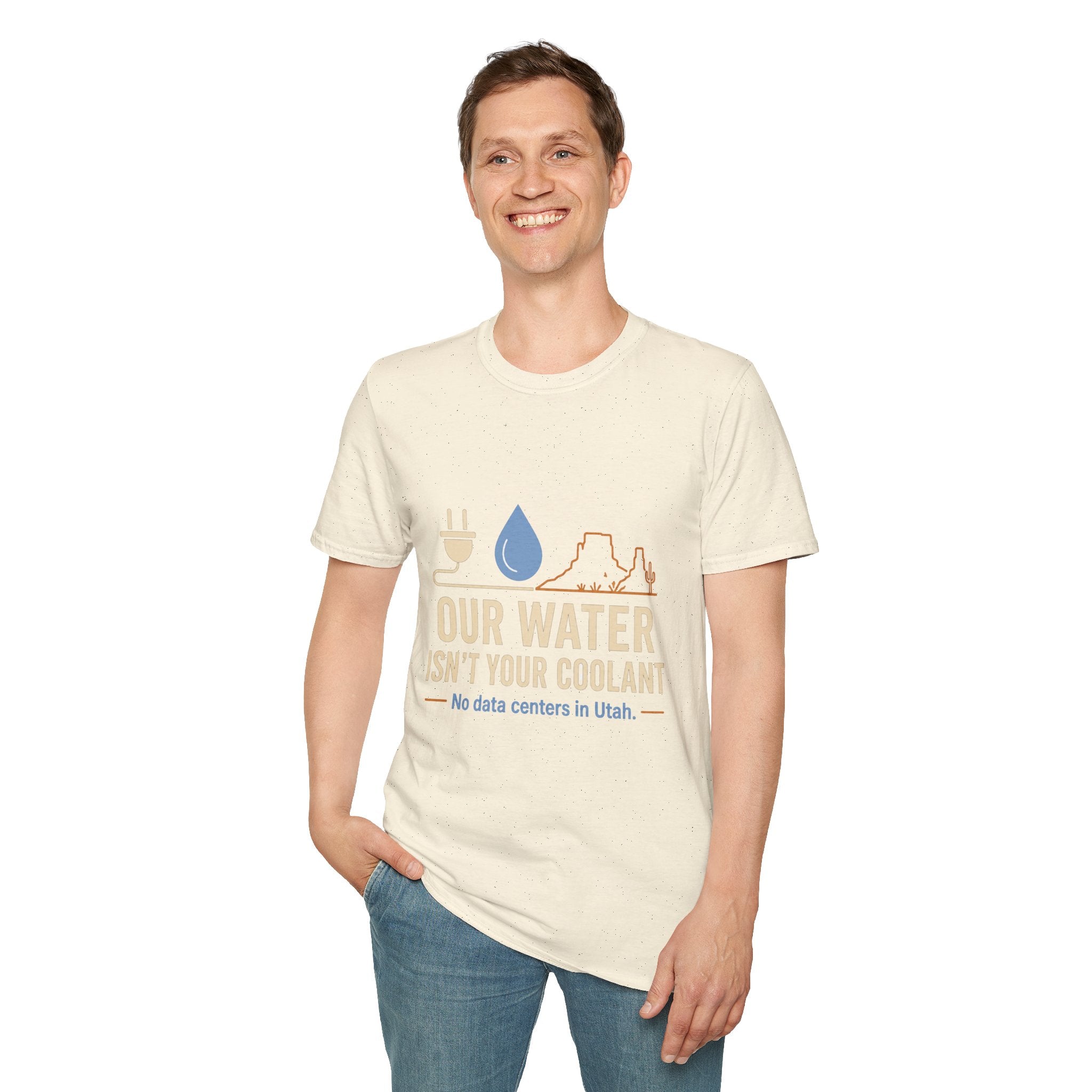 Our Water Isn't Your Coolant T-Shirt — Utah Water Rights Protest Tee