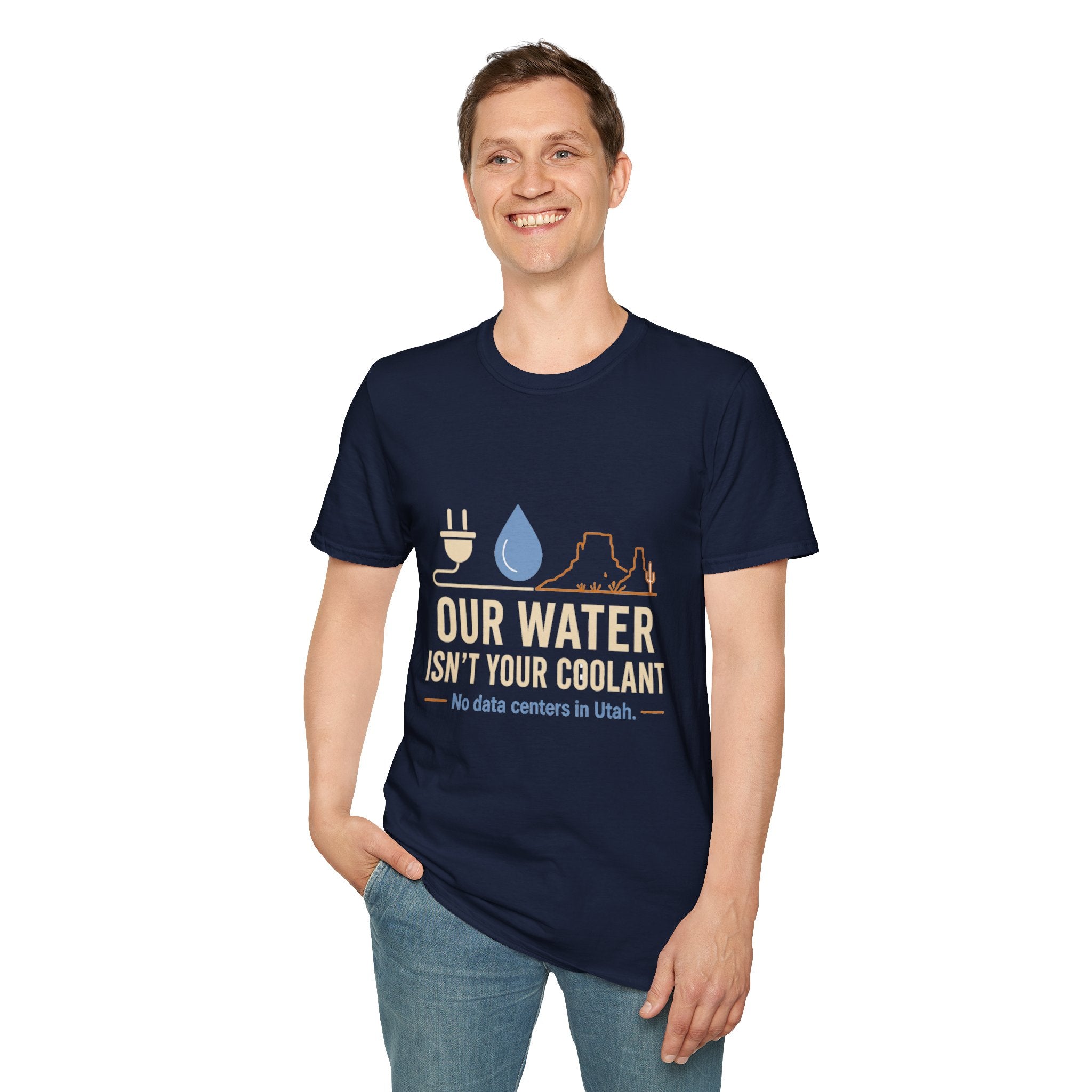 Our Water Isn't Your Coolant T-Shirt — Utah Water Rights Protest Tee