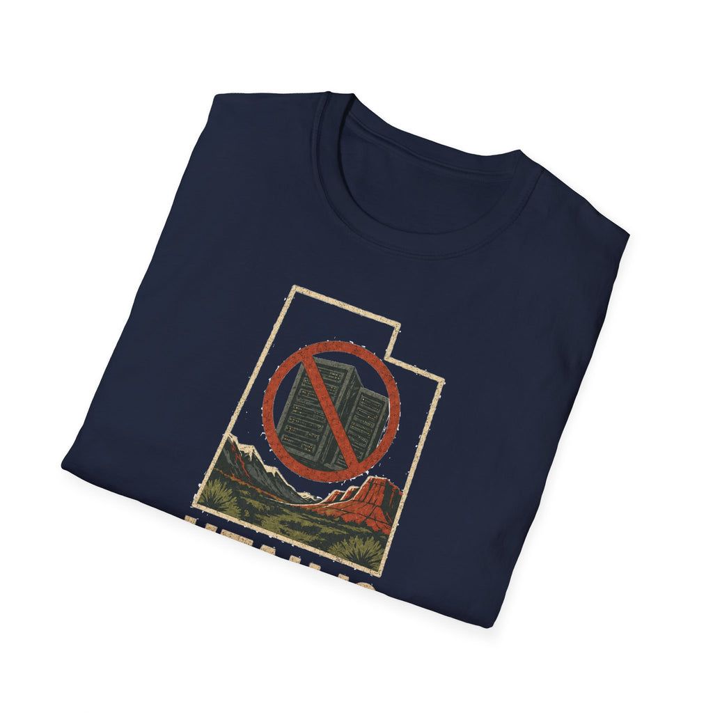 Utah Is Not a Server Farm T-Shirt — Protect Our Land & Water Retro Protest Tee
