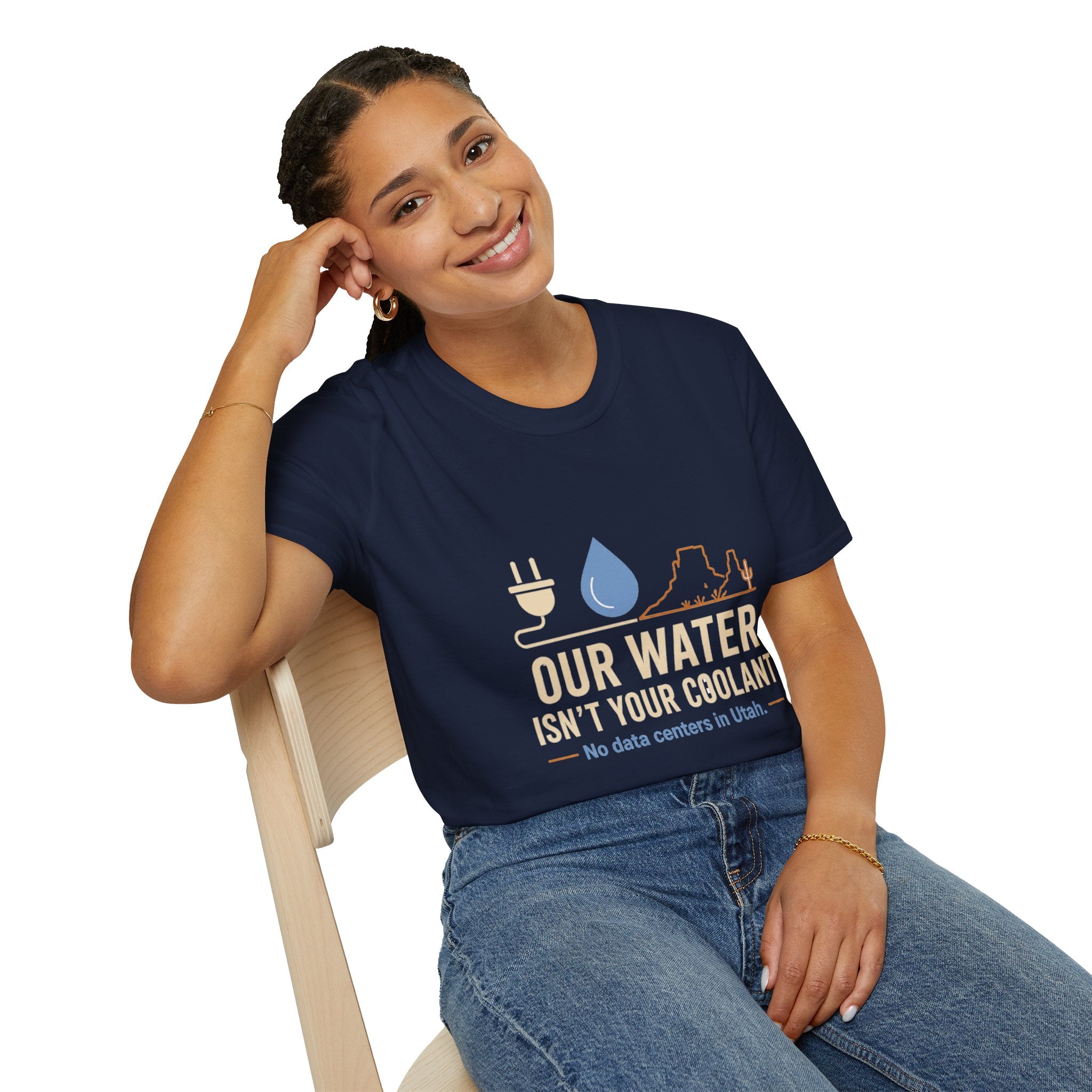 Our Water Isn't Your Coolant T-Shirt — Utah Water Rights Protest Tee
