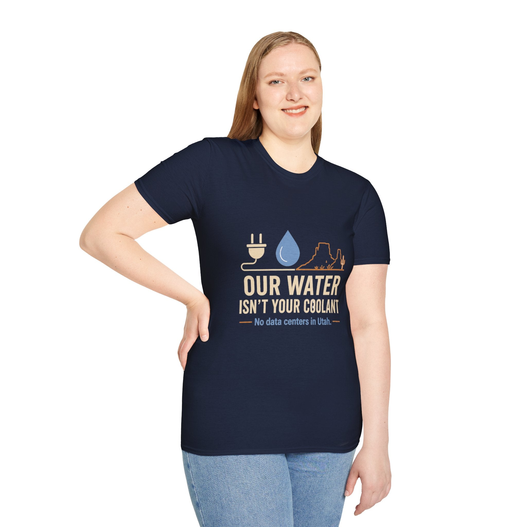 Our Water Isn't Your Coolant T-Shirt — Utah Water Rights Protest Tee