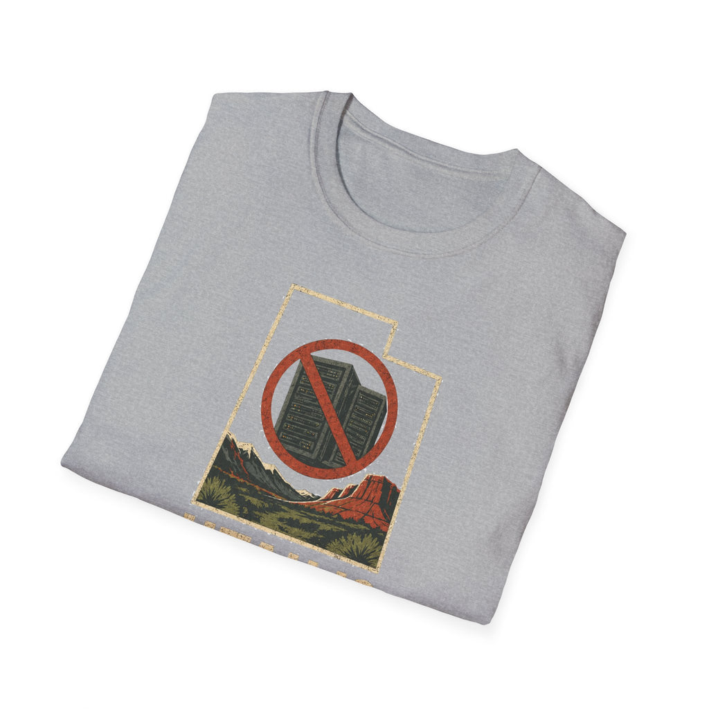 Utah Is Not a Server Farm T-Shirt — Protect Our Land & Water Retro Protest Tee