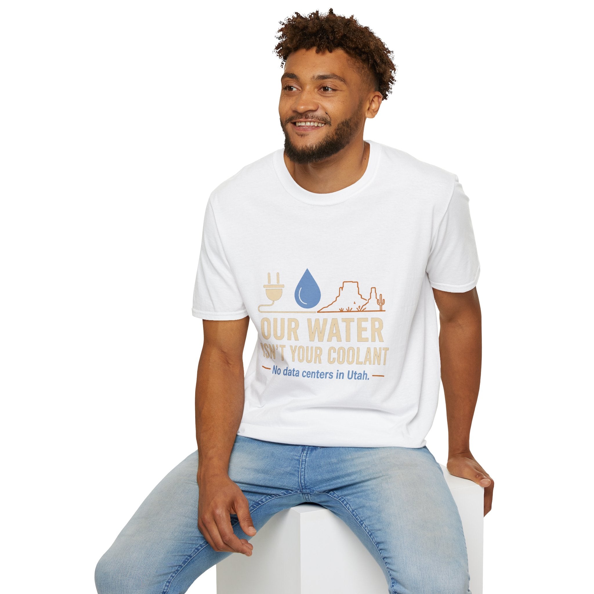 Our Water Isn't Your Coolant T-Shirt — Utah Water Rights Protest Tee