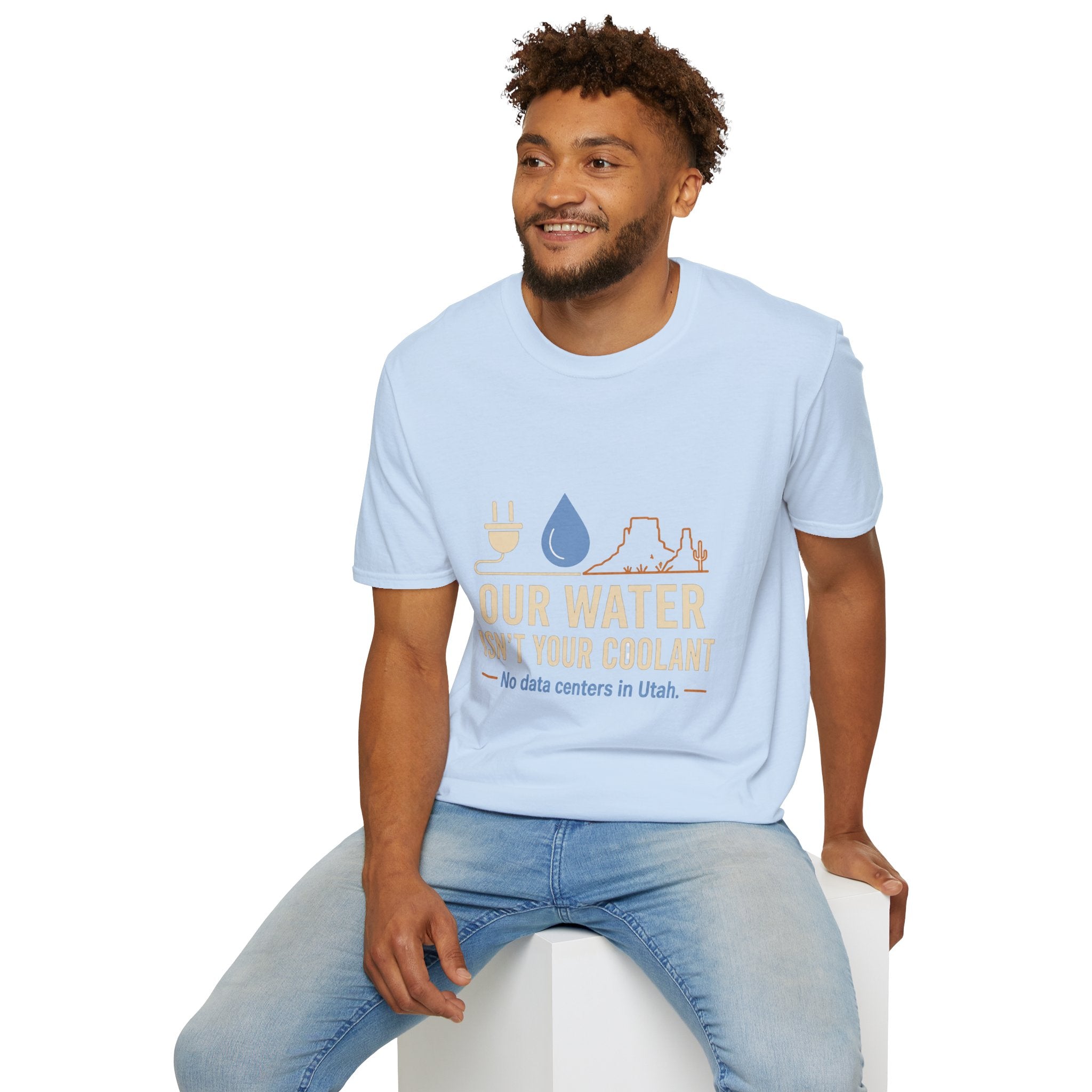 Our Water Isn't Your Coolant T-Shirt — Utah Water Rights Protest Tee