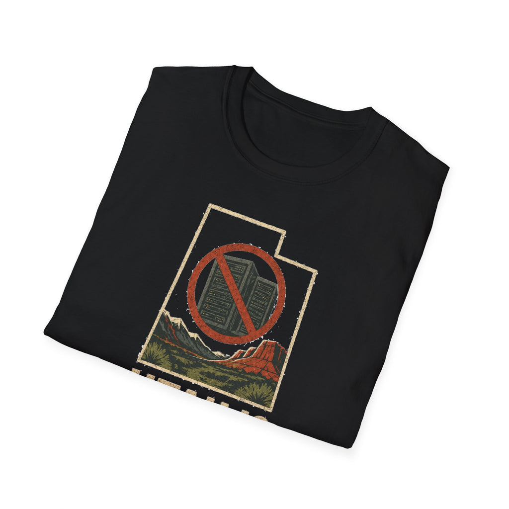 Utah Is Not a Server Farm T-Shirt — Protect Our Land & Water Retro Protest Tee