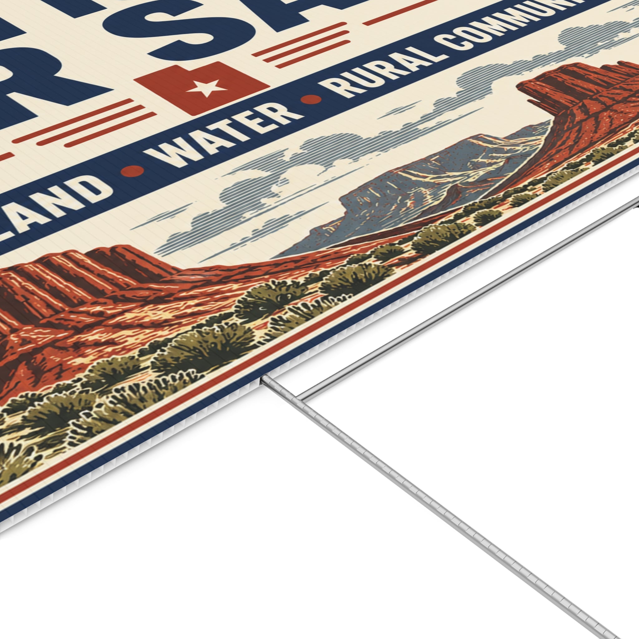 Lawn Sign — "Utah Is Not For Sale" Protect Land • Water • Rural Communities